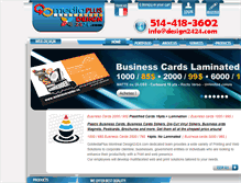 Tablet Screenshot of design2424.com